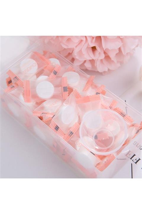 YOYOSO 80'li Pembe Sıkıştırılmış İpek Maske