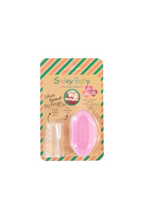 Smiley Baby Silikon Parmak Diş Fırçası