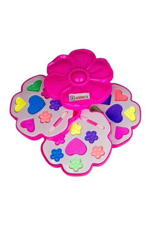 Limon Oyuncak My Little Baby Oyuncak Sürülebilir Makyaj Seti 3 Katlı