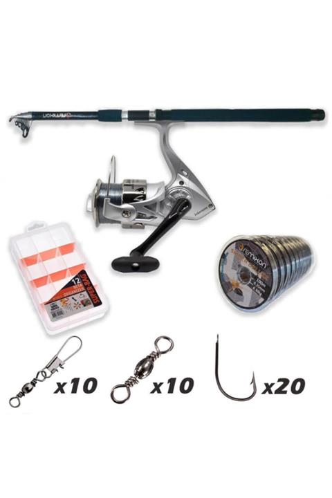 Remixon Escape Kamış+ Joker Makina Tam Takım Kıyı Olta Seti