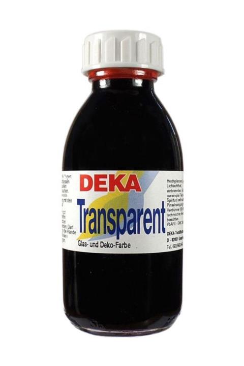Deka Transparent Cam Boyası 125ml Orange No:10