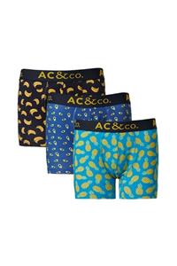 AC&Co / Altınyıldız Classics Erkek Lacivert Desenli Boxer