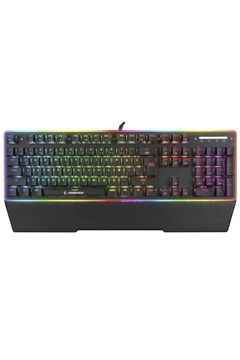 Rampage Rmk-x1 Mıracle Usb Full Rgb Aydınlatmalı Q Jixian Red Switch Gaming Oyuncu Mekanik Klavye