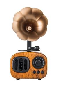 Forland As90 Nostaljik Mini Radyo Gramofon Bluetooth/radyo/usb/sd Speaker