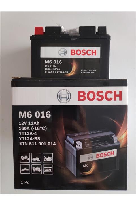 Bosch Sym Wolf 250 Yt12a Motosiklet Akü