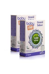 Baby&Me Bitkisel Granül Sabun Tozu 2li 1200 Gr Bae-20069