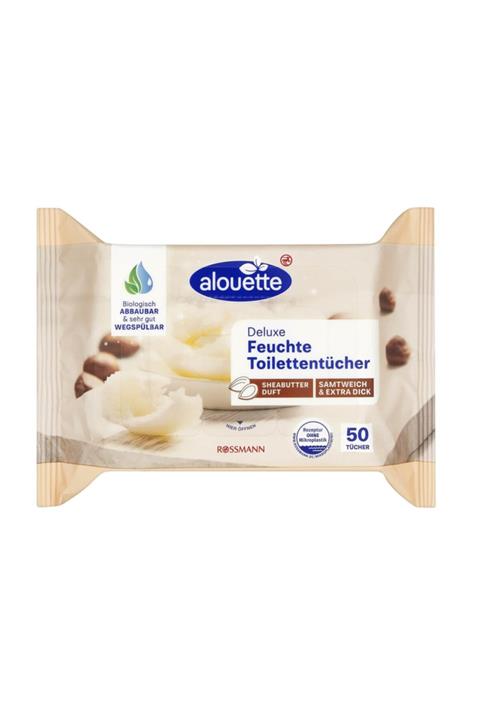 alouette Islak Tuvalet Kağıdı Shea Yağlı 50'li