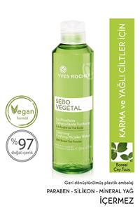 Yves Rocher Sebo Vegetal - Yağ Dengeleyici, Arındırıcı Tonik Etkili Temizleme Suyu - 200ml