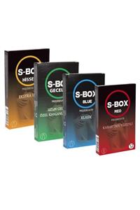 SBox 4lü Karma Paket (48 Adet) Prezervatif
