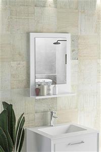 bluecape Beyaz Raflı Banyo Dolabı  45x60 cm