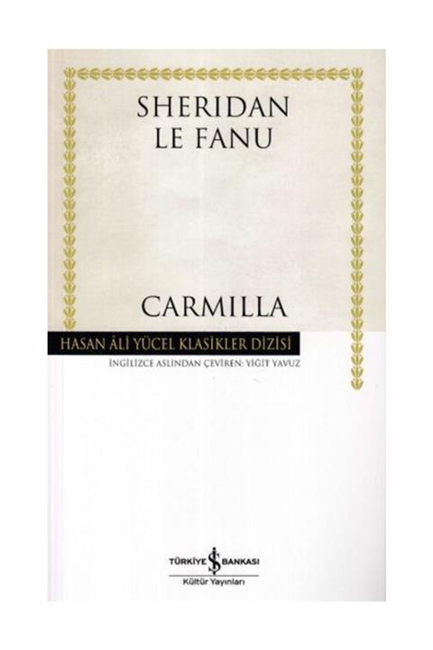 İş Bankası Kültür Yayınları Carmilla (karton Kapak)