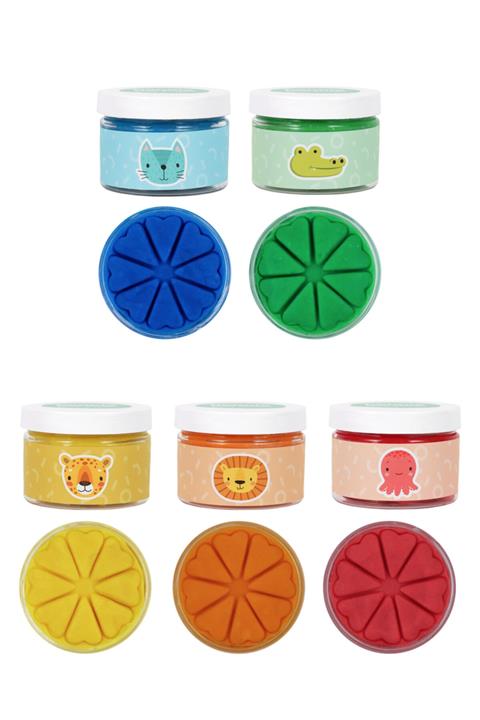 Bonnie Play Dough Doğal Oyun Hamuru 5'li Set 5*150gr