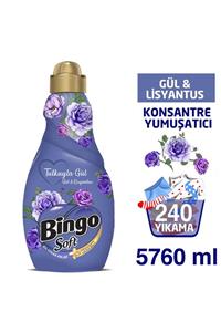 Bingo Konsantre Yumuşatıcı 1440 Ml Tutkuyla Gül 4'lü Ekonomi Paketi