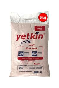 Yetkin Yerli Yeşil Mercimek 5 Kg