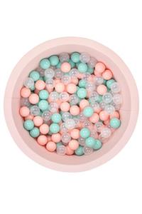 Wellgro Bubble Pops Pembe Top Havuzu ve Pembe Mint Şeffaf Top