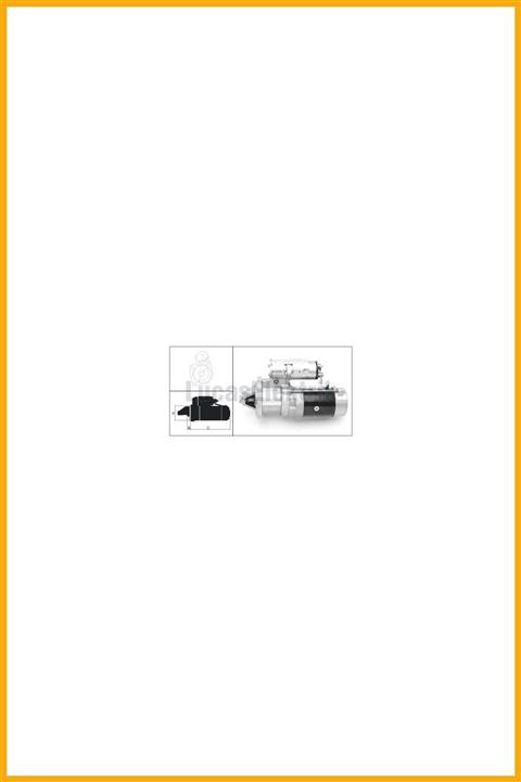 AAVDAN Mars Motoru 24v / 4,5kw / 11dıs Nıssan Patrol 3,2td,3,3d