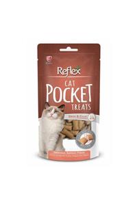 Reflex Pocket Deri Ve Tüy Sağlığı Için Somonlu Kedi Ödülü 60 Gr