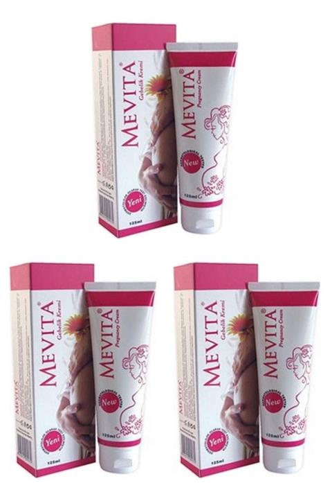 Mevita Gebelik Hamile Çatlak Kremi 125ml 3 Adet
