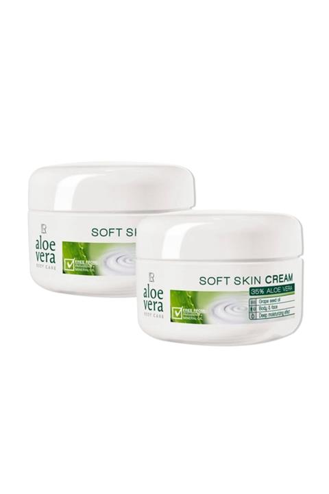 LR Soft Skin Cream Hassas Cilt Kremi 100ml 2'li