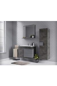 HCR Armoni Banyo Dolabı 85 Cm Set