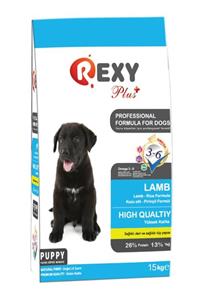 Rexy Yavru Köpek Maması Kuzu Etli Pirinçli 15 Kg Kuru Mama 27/16