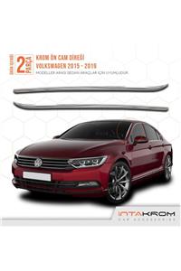 İntachrom Volkswagen Passat B8 Krom Ön Cam Direği 2 Parça 2015 - 2019