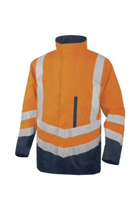 Delta Plus Poliüretan Kaplı Polyester 4in1 Fosforlu Mont