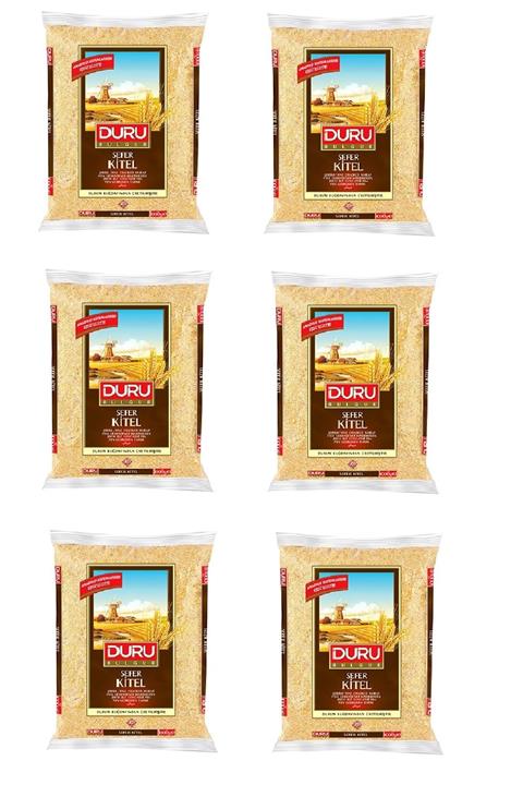 Duru Bakliyat Bulgur Sefer Kitel 1 kg x 6 Adet