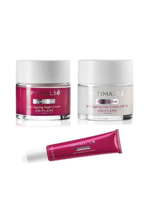 Oriflame Optimals Age Revive Yaşlanma Karşıtı 3'lü Set
