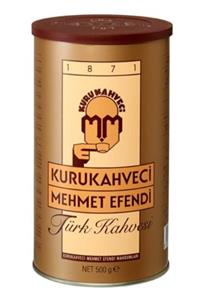 Kuru Kahveci Mehmet Efendi Kurukahveci Mehmet Efendi Türk Kahvesi 500gr Teneke Ambalaj