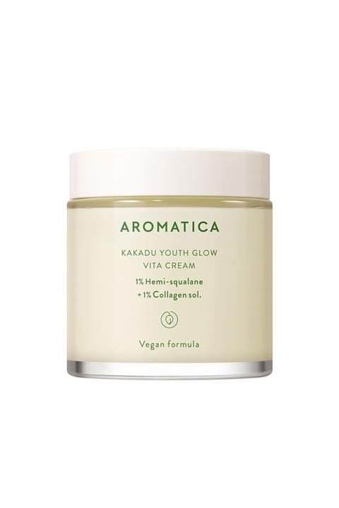 Aromatica Kakadu Youth Glow Vita Cream 1% Hemisqualane + 1% Collagen Sol. - Vitamin Kremi