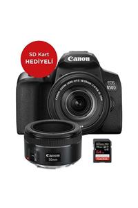 Canon EOS 850D Kit Fotoğraf Makinesi + 50mm Lens Seti (SD Kart Hediyeli) (Canon Eurasia Garantili)