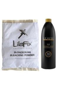 Lilafix Mavi Toz Açıcı 500 gr Ve 30 Volume Oksidan 1000 ml