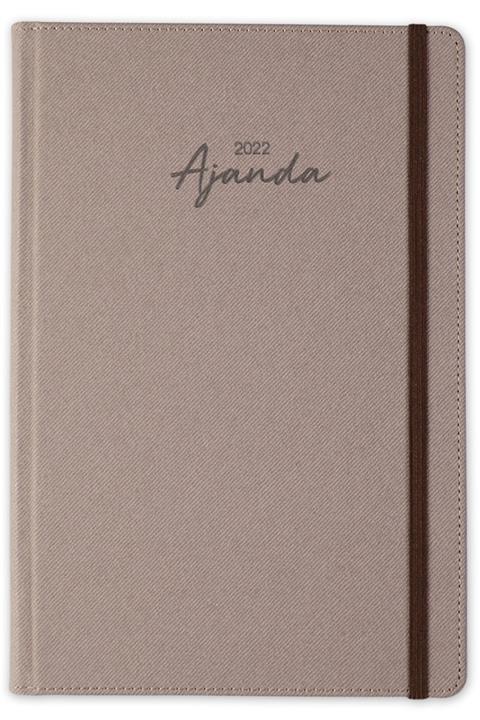 Matt Notebook 2022 Günlük Ajanda Bej