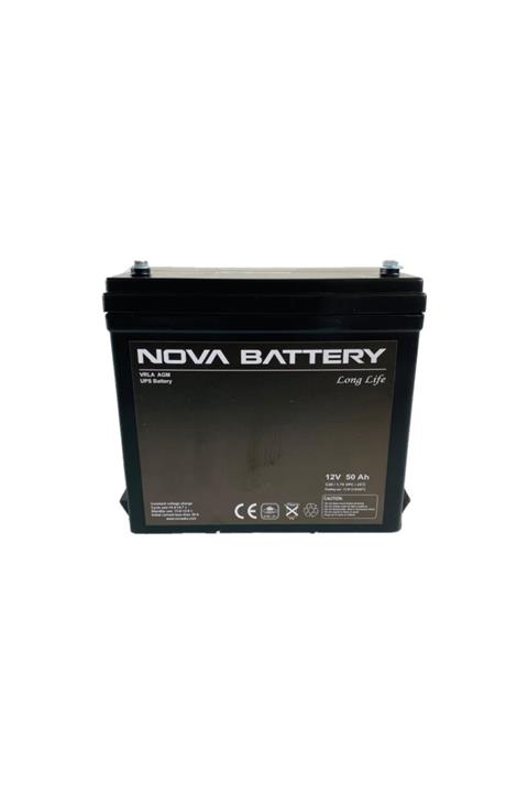 Nova Akü 12v 50ah Amper Kuru (agm) Akü (maksimum Performans)