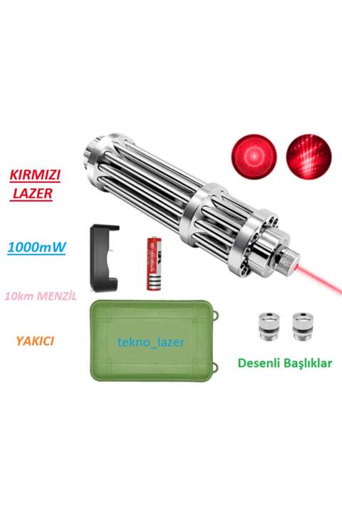 TEKNO LAZER Kırmızı Lazer Pointer (1000mw)