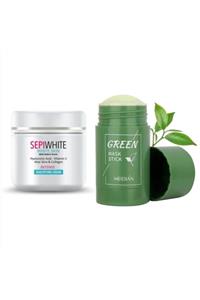 SEPİWHİTE Green Mask Stick Premium & Beyazlatıcı Krem