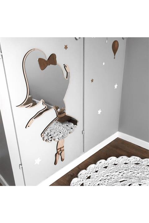 hdrlazerdizayn Balerin Model Çocuk Odası Aynası