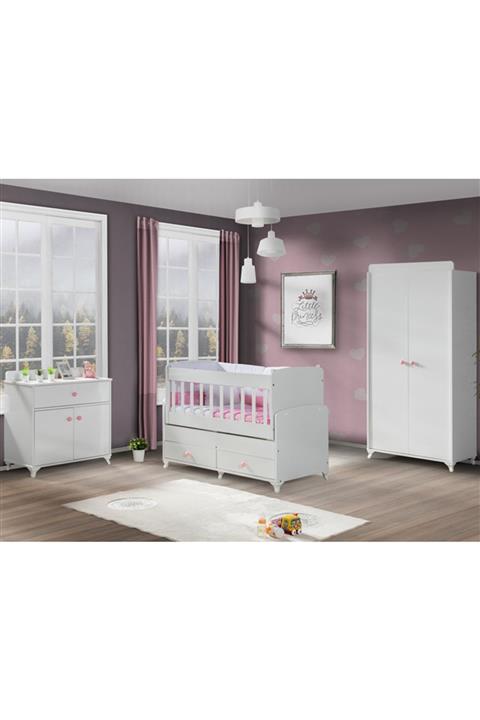 Setay Verde Bebek Odası 2 Kapılı Dolap Takımı