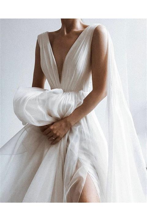 Paradise Collection Moda Evi Paradise Gelinlik Hayal Tül Drapeli Helen Gelinlik