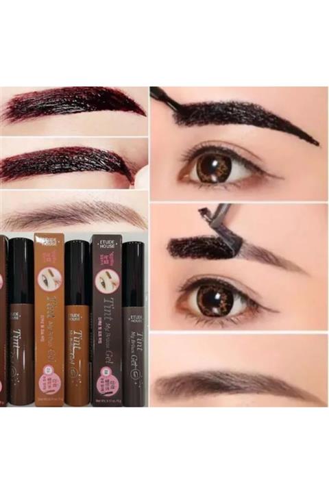 Yeşilyurt Corset Soyulabilir Kaş Dövmesi Siyah Tint My Brows Gel Tattoo