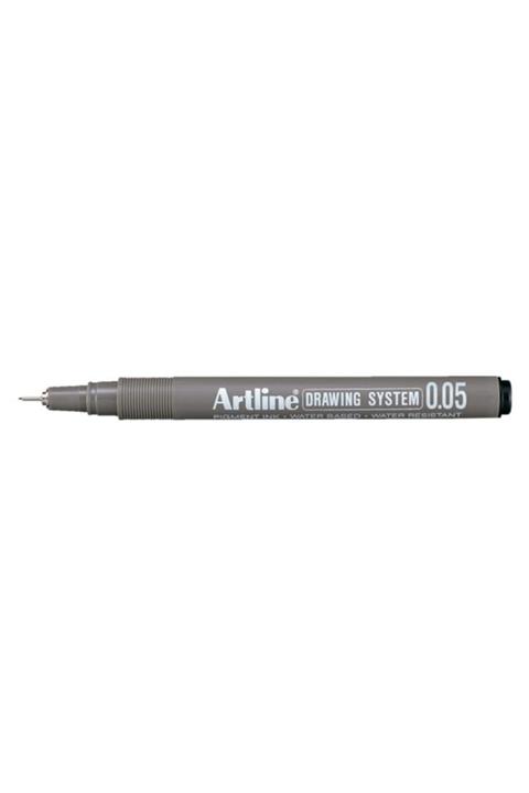 artline Çizim Kalemi Siyah 005 Uçlu