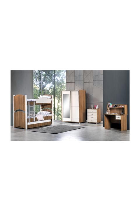 CaddeYıldız Ipek Ranzalı Genç Odası