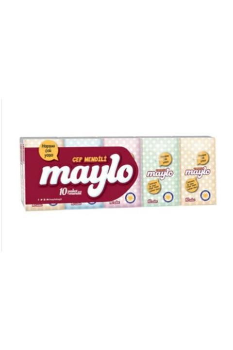 Maylo J-8 500828 Cep Mendili 10lu