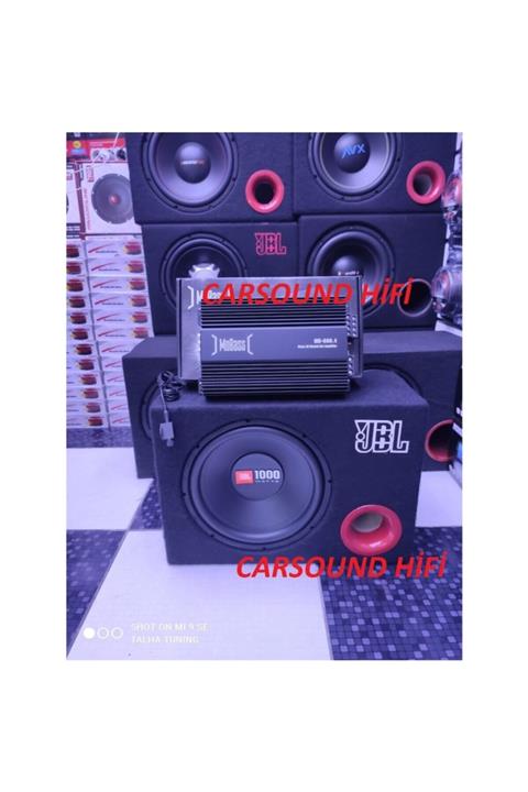 MOBASS Jbl 1000w Kabınlı Woofer 6kanal 4cıkış Amfı 2li Profosyonel Ses Sistemi Yalcın Hıfı
