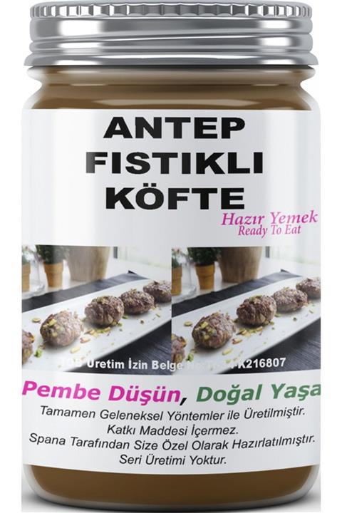 SPANA Ev Yapımı Katkısız Antep Fıstıklı Köfte 330gr