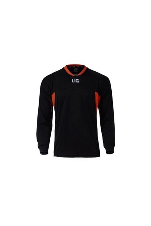 LIG Simo Kaleci Kazağı Forması Siyah-Turuncu