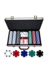OEM 300 Chip Poker Seti Metal Çantalı