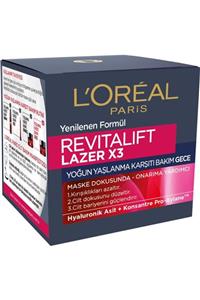 L'Oreal Paris Revitalift Lazer X3 Yoğun Yaşlanma Karşıtı Bakım Gece Kremi