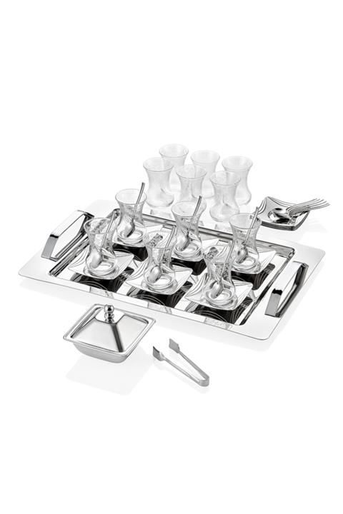 Bernardo Benardo Çay Seti 40 Prç Çelik